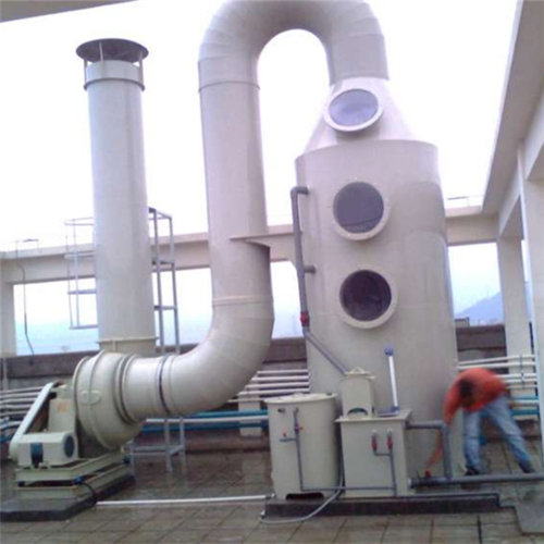 藍綠牌噴淋塔、洗滌塔與旋流塔 噴漆廢氣處理凈化設備全解析